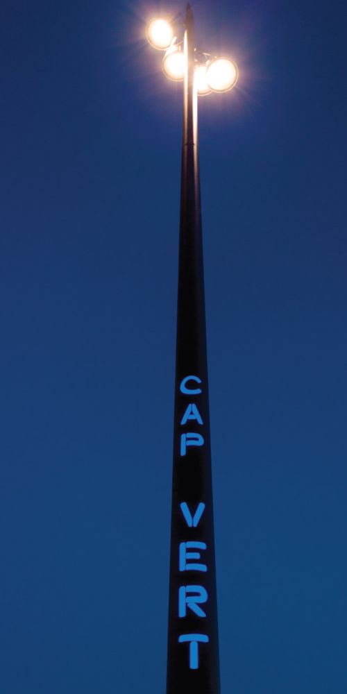 Le mât CAP VERT