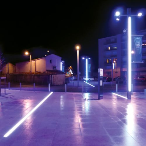 Carpentras (84) Le nouveau pôle d’échanges multimodal mis en lumière